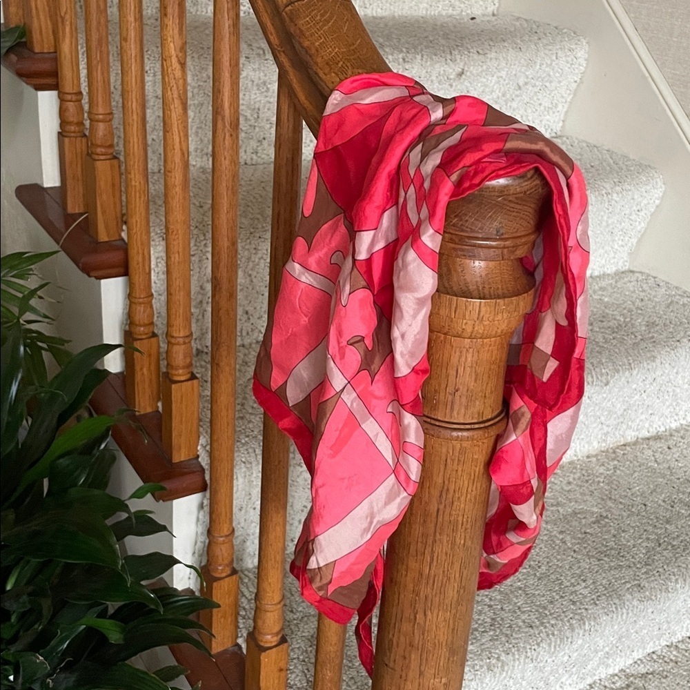 Bohemian Silk Blend Hair Scarf Multi Use Wrap